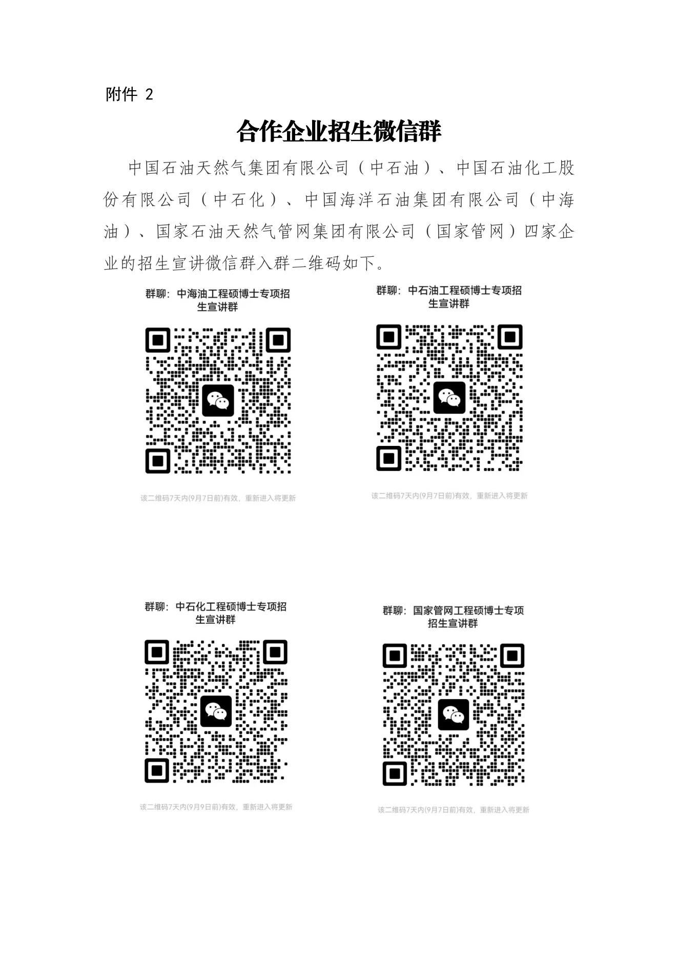附件 2 第 1 页